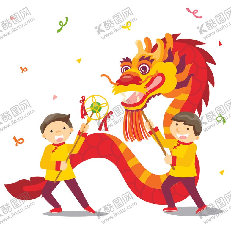 编号：11166610192339139377【酷图网】源文件下载-春节插画