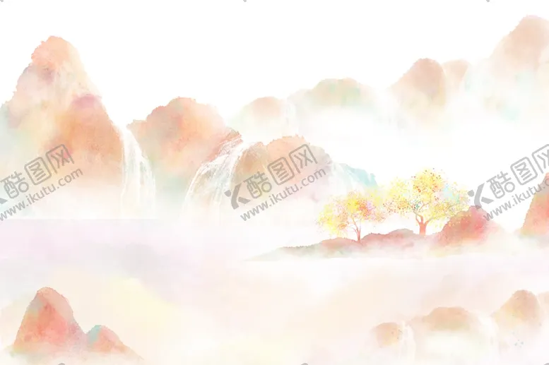编号：59788612060704007050【酷图网】源文件下载-写意山水画