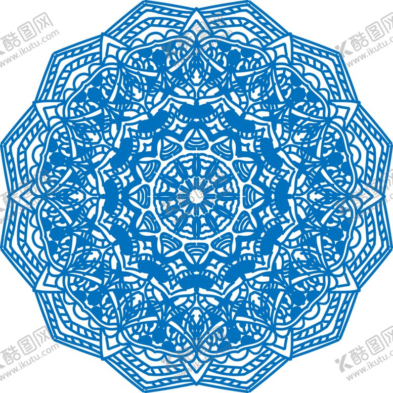 编号：67356304301707179367【酷图网】源文件下载-曼陀罗花纹