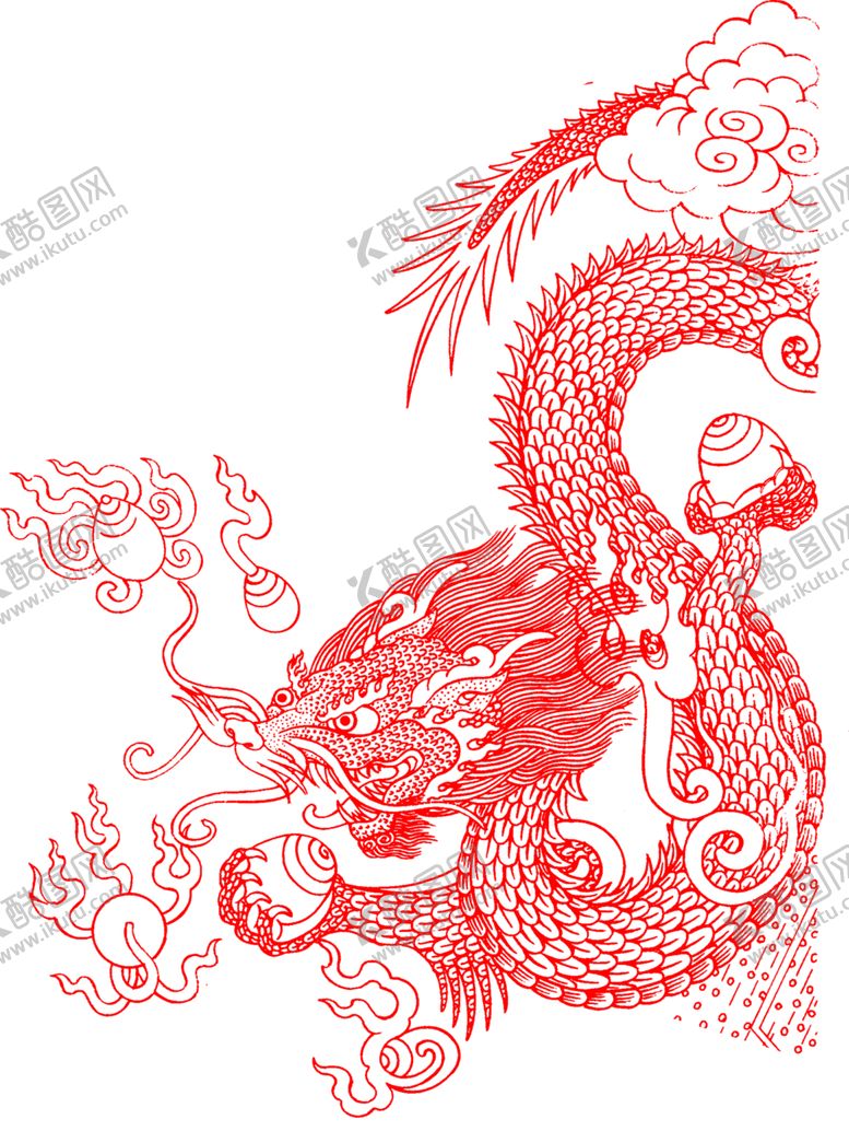编号：96533505190425142350【酷图网】源文件下载-国潮龙