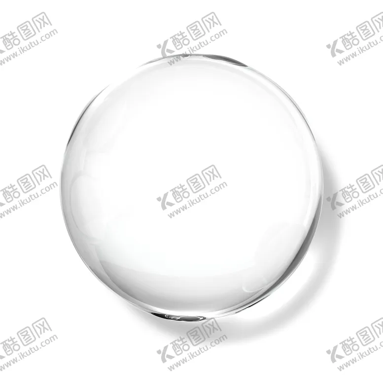 编号：45289709251732095421【酷图网】源文件下载-透明水晶球
