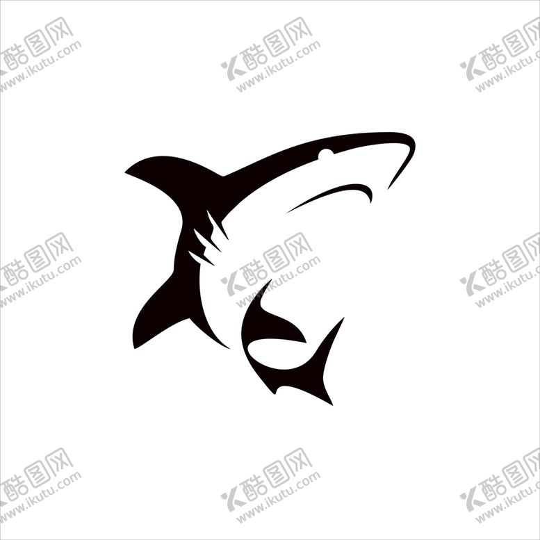 编号：08642909140254587416【酷图网】源文件下载-鲨鱼logo手绘大气