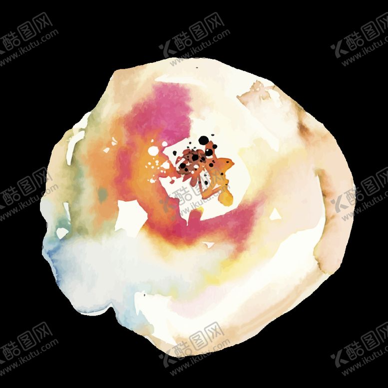 编号：50300305011747349232【酷图网】源文件下载-水彩花朵装饰