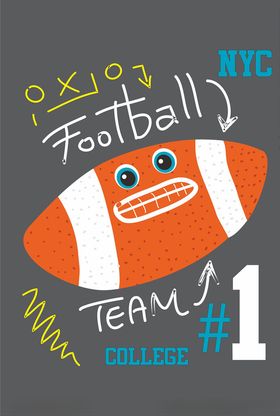 小清新涂鸦卡通插画