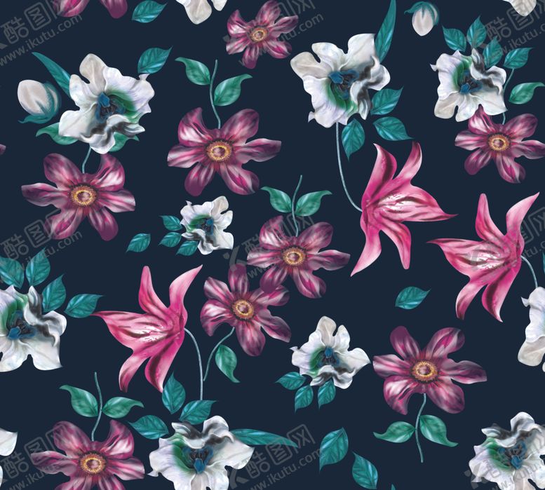 编号：28204409251149099873【酷图网】源文件下载-手绘花
