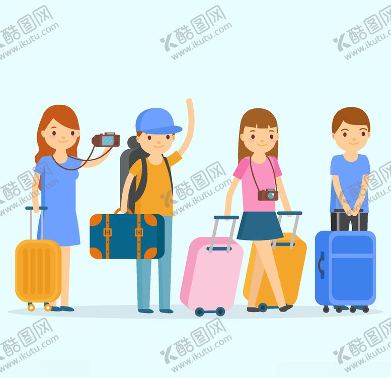 编号：42591710300206397587【酷图网】源文件下载-旅客游客