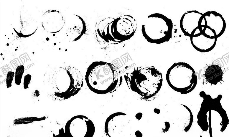 编号：65407111010228118771【酷图网】源文件下载-水墨墨迹笔触