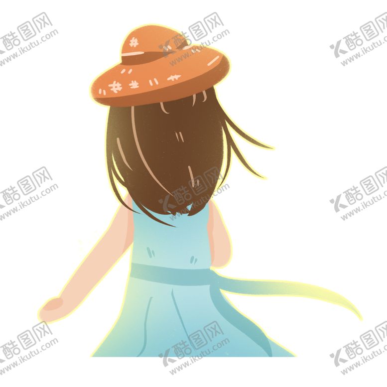 编号：97079704181011425493【酷图网】源文件下载-彩绘人物背影