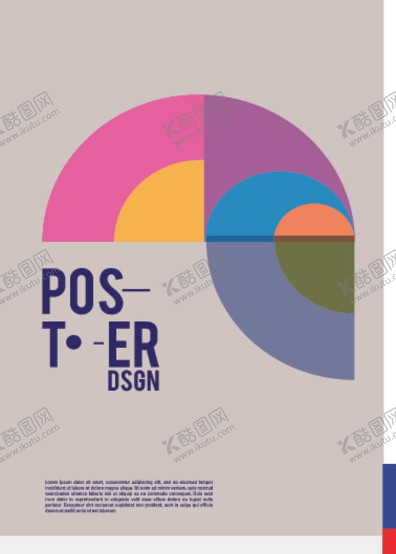 编号：46973009182326445155【酷图网】源文件下载-几何拼接创意海报图案