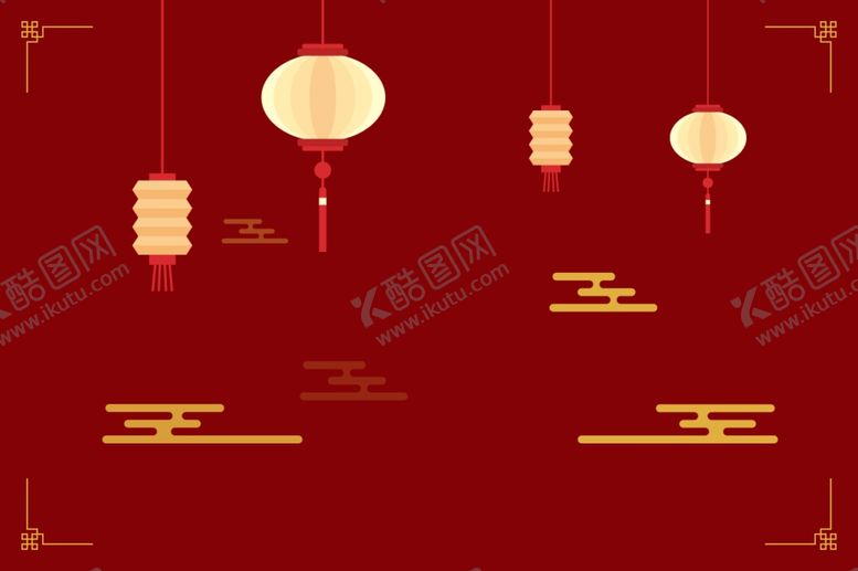 编号：90865712012232234352【酷图网】源文件下载-古典灯笼 