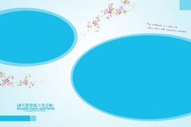 儿童宝宝生日照相册PSD模板