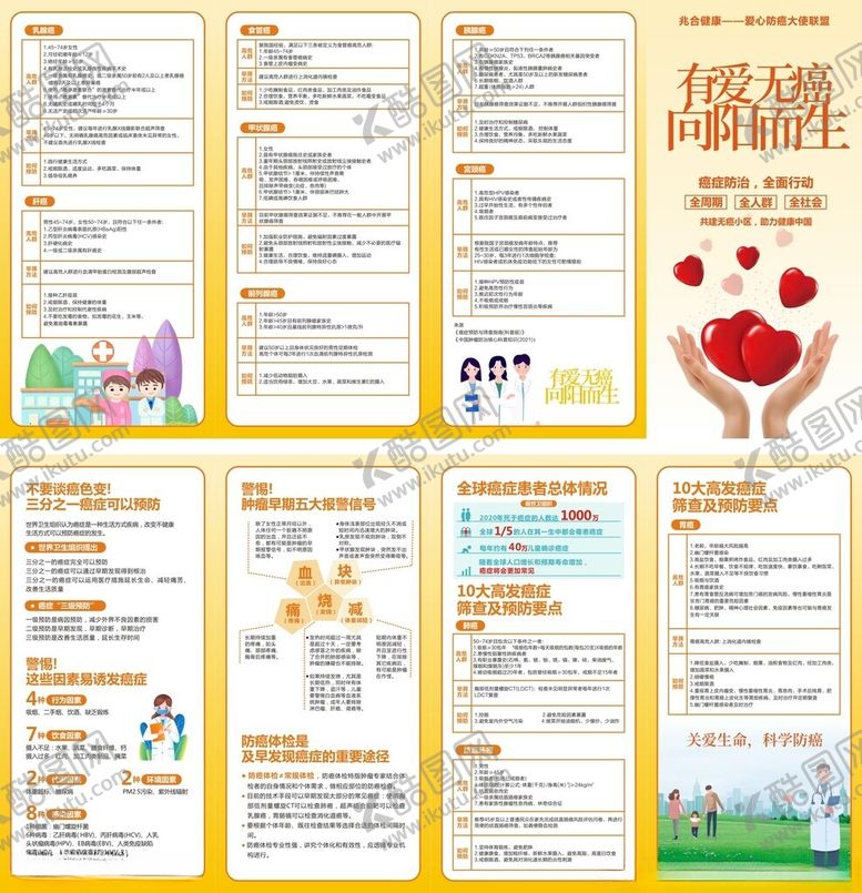 编号：45513904031056007394【酷图网】源文件下载-癌症宣传单