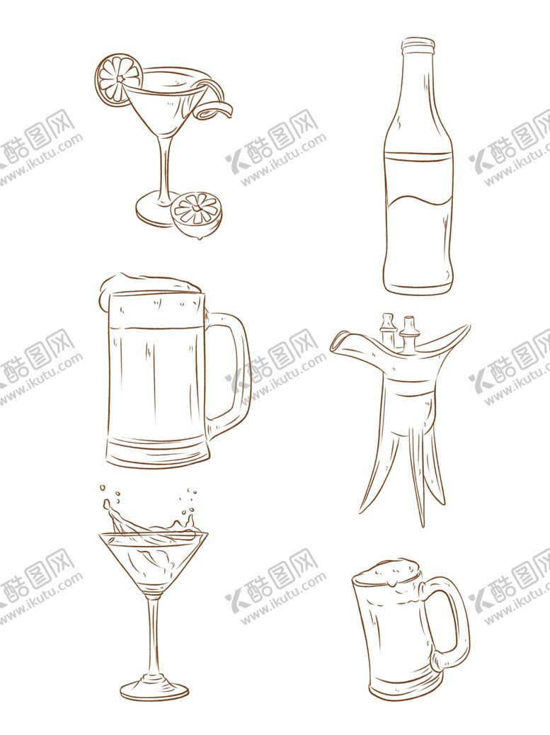 编号：41347210052118595823【酷图网】源文件下载-酒杯素材