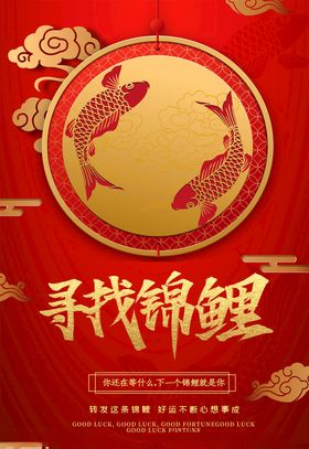 锦鲤海报