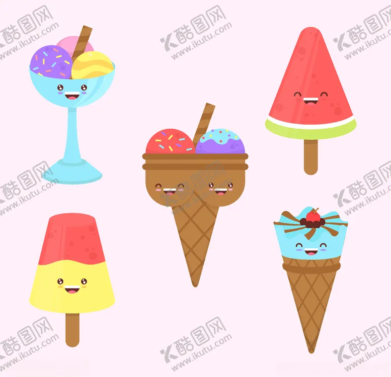 编号：28927007020447181324【酷图网】源文件下载-可爱食物