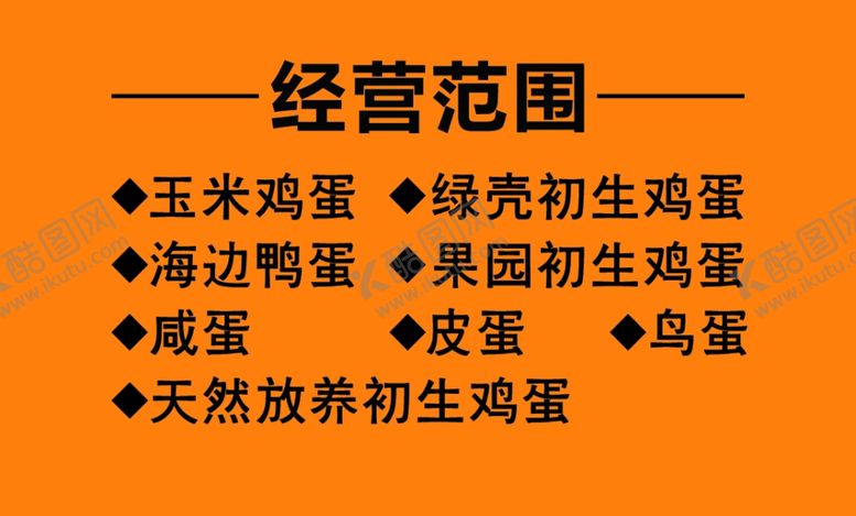 编号：19613706251720532394【酷图网】源文件下载-绿源蛋品名片