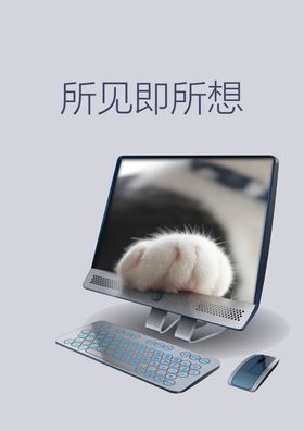 电脑海报猫咪