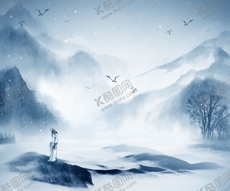 编号：90250810151508165400【酷图网】源文件下载-水墨山水