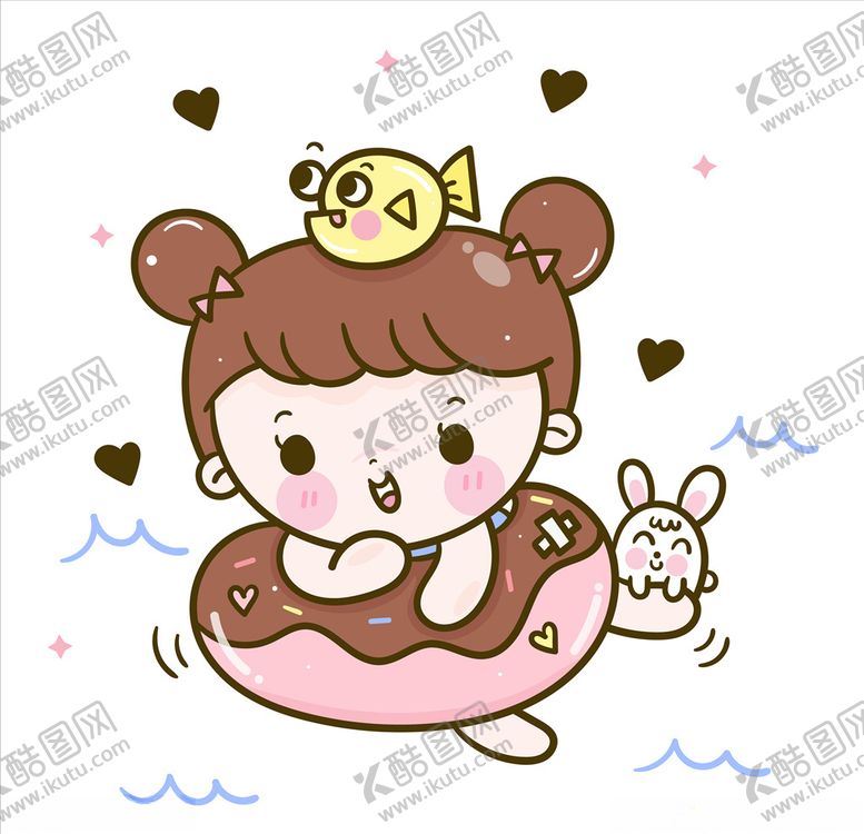 编号：93729810180117042657【酷图网】源文件下载-卡通女孩