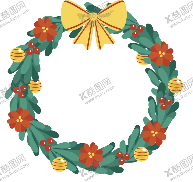 编号：92839601260406466785【酷图网】源文件下载-花环免抠图