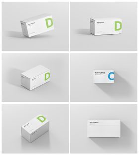 立体方盒礼盒样机