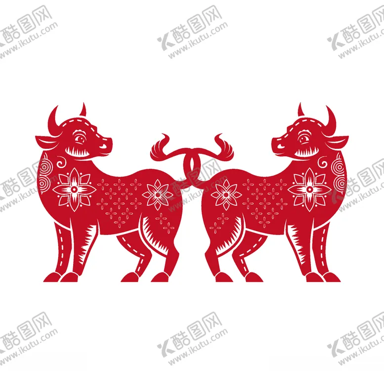 编号：65266705032229441886【酷图网】源文件下载-牛年素材