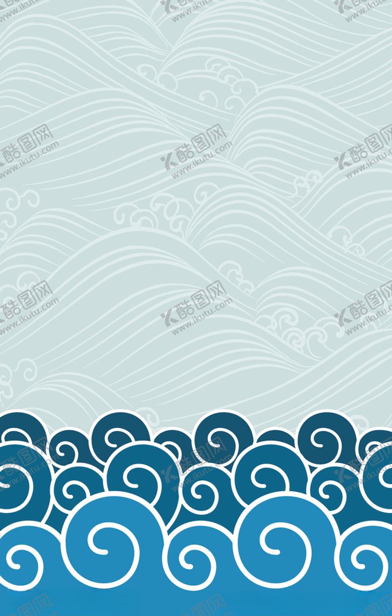 编号：30992710230527374950【酷图网】源文件下载-海浪背景