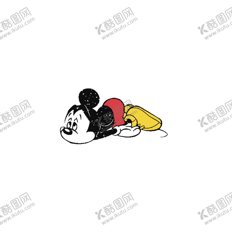 编号：62879804171350179423【酷图网】源文件下载-迪士尼米奇米老鼠卫衣元素图案