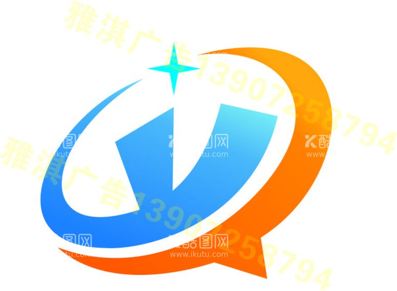 编号：86293711230645233094【酷图网】源文件下载-YQ字母LOGO雅淇广告