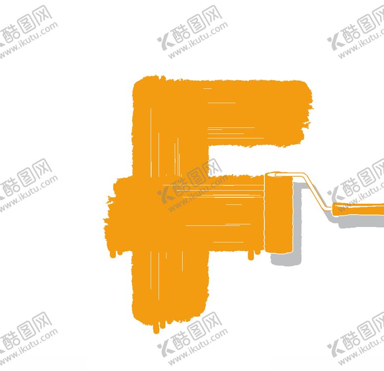编号：94955407082214146024【酷图网】源文件下载-矢量水泥颜料字母