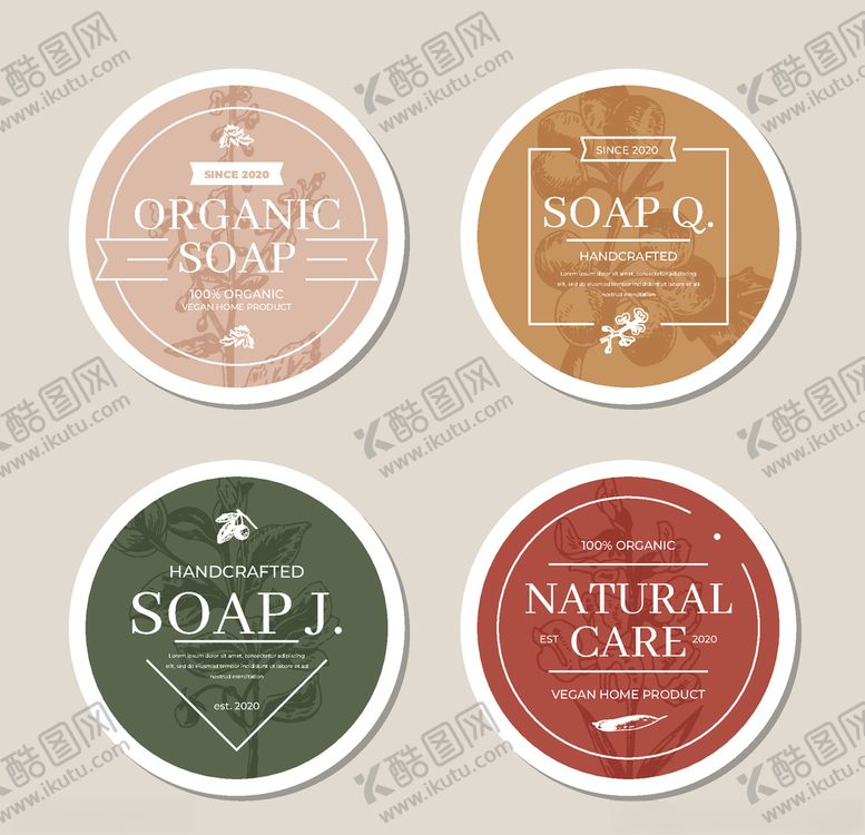 编号：23133210010055446147【酷图网】源文件下载-圆形徽标矢量模板