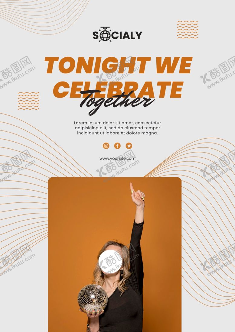 编号：62234210260530347975【酷图网】源文件下载-时装海报