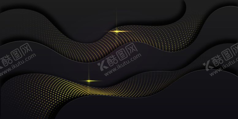 编号：23443701150401119758【酷图网】源文件下载-深色波点波纹背景