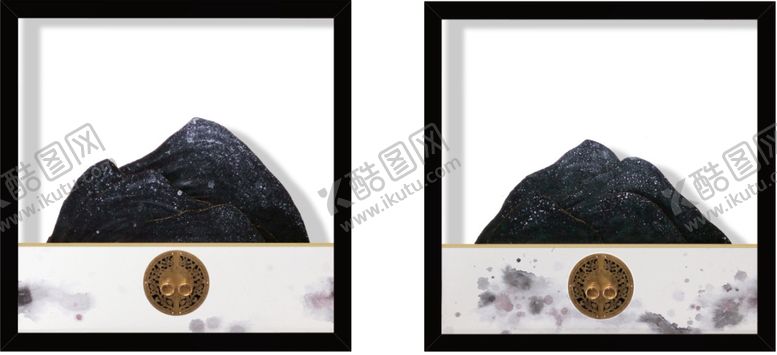 编号：66277210150539279837【酷图网】源文件下载-新中式禅意装饰画