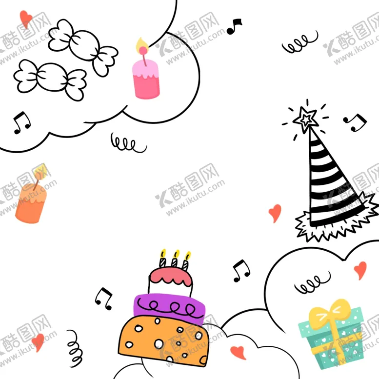 编号：71333502041549588205【酷图网】源文件下载-生日快乐