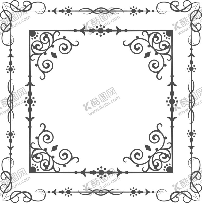 编号：64806409250528427087【酷图网】源文件下载-欧式边框