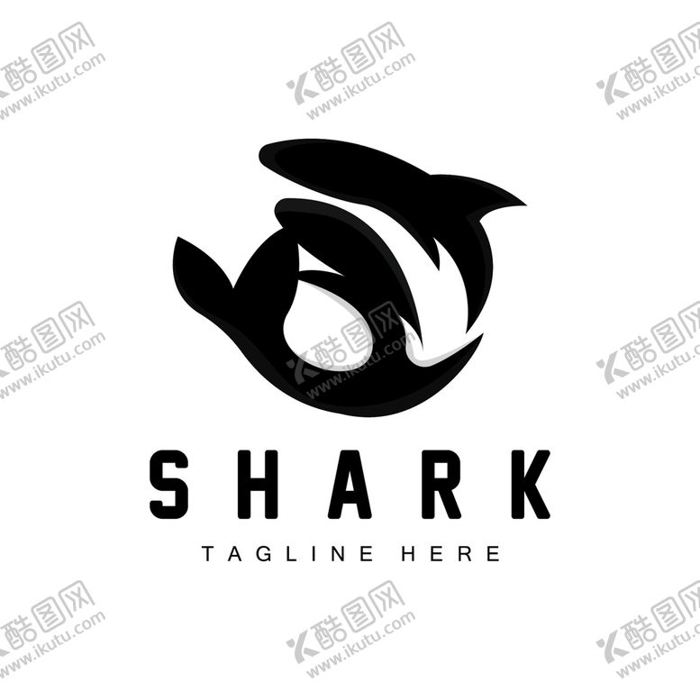 编号：52398409281251290374【酷图网】源文件下载-鲨鱼logo