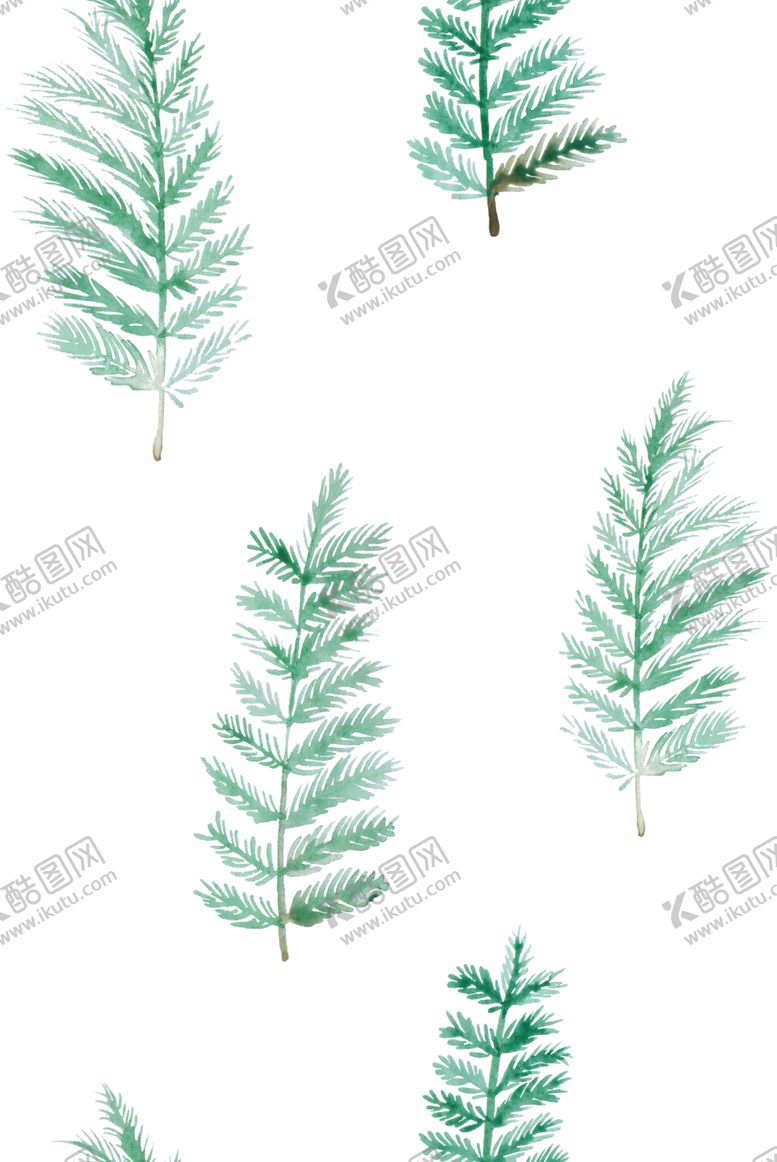 编号：70504510311844386735【酷图网】源文件下载-彩绘枝叶