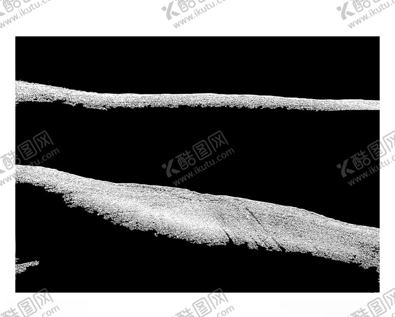 编号：62959606291307042701【酷图网】源文件下载-黑白矢量山水背景
