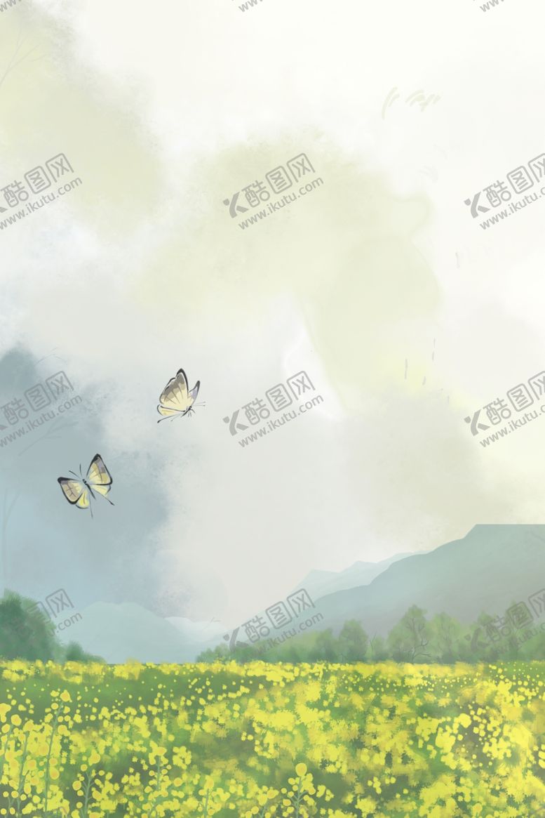 编号：52157507031535428507【酷图网】源文件下载-油菜花