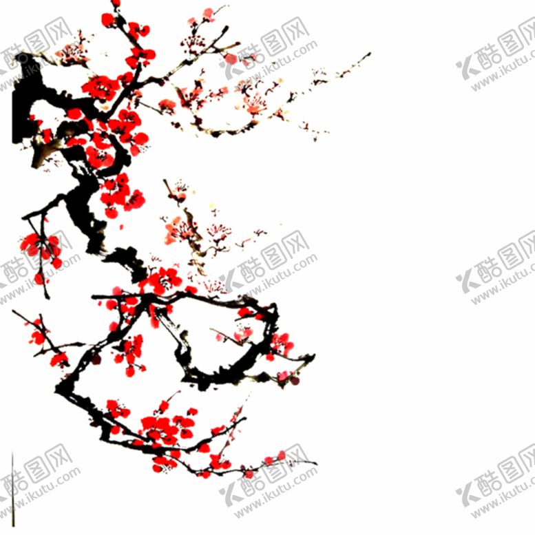 编号：66382105110318134250【酷图网】源文件下载-梅花素材