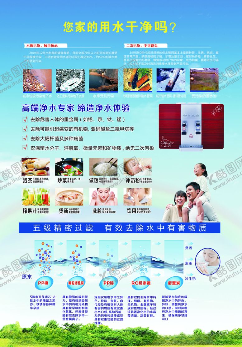 编号：33534104201843164058【酷图网】源文件下载-净水器广告