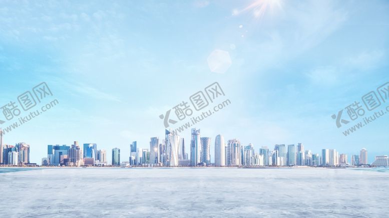 编号：32567006232236136304【酷图网】源文件下载-蓝天城市