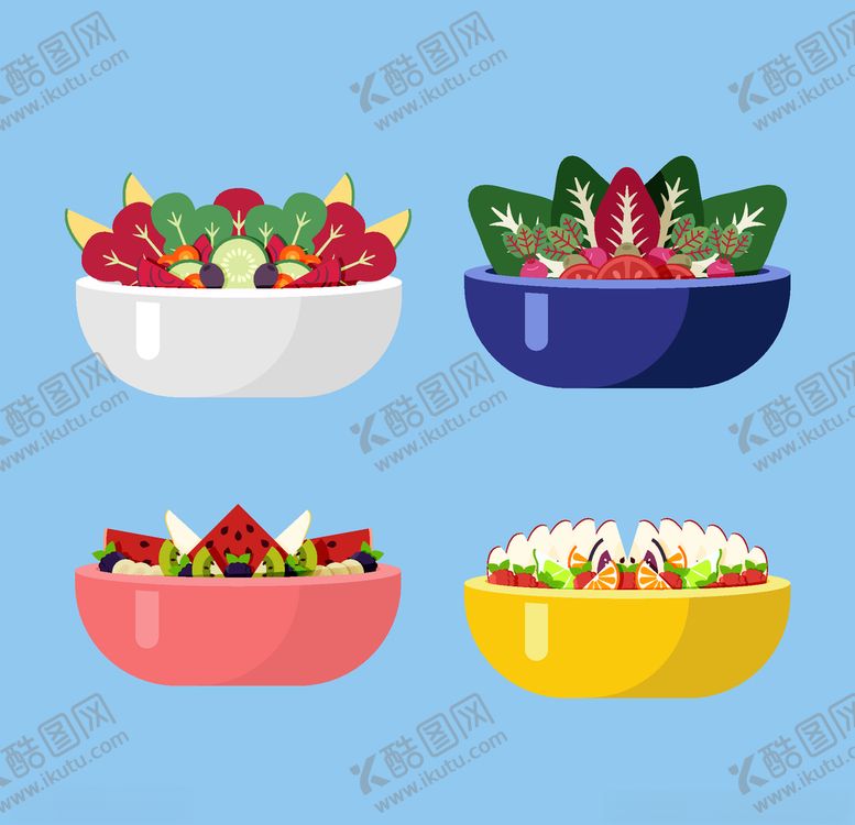 编号：48637607121335541592【酷图网】源文件下载-矢量厨房蔬菜食品素材