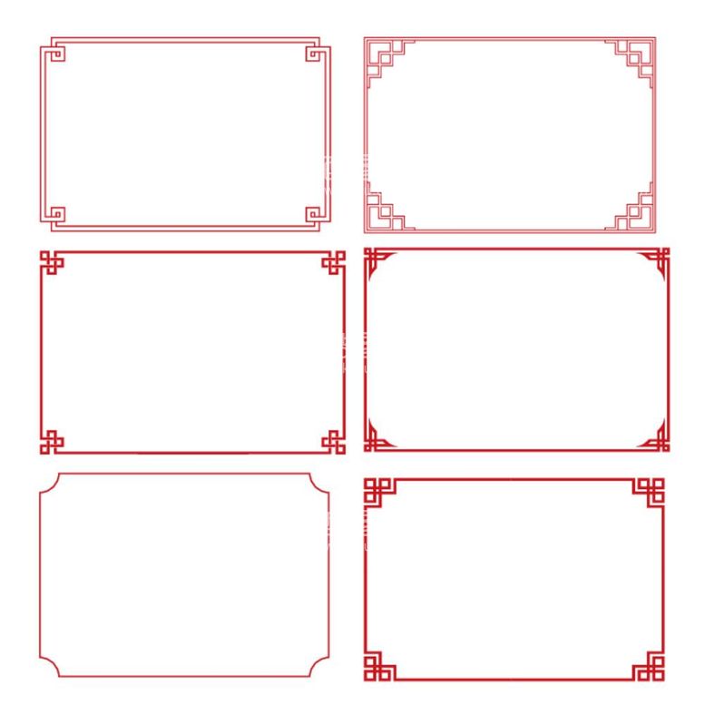 编号：24001811260337592587【酷图网】源文件下载-边框