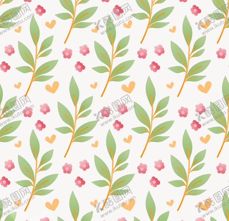编号：76757109211109312608【酷图网】源文件下载-植物花纹背景