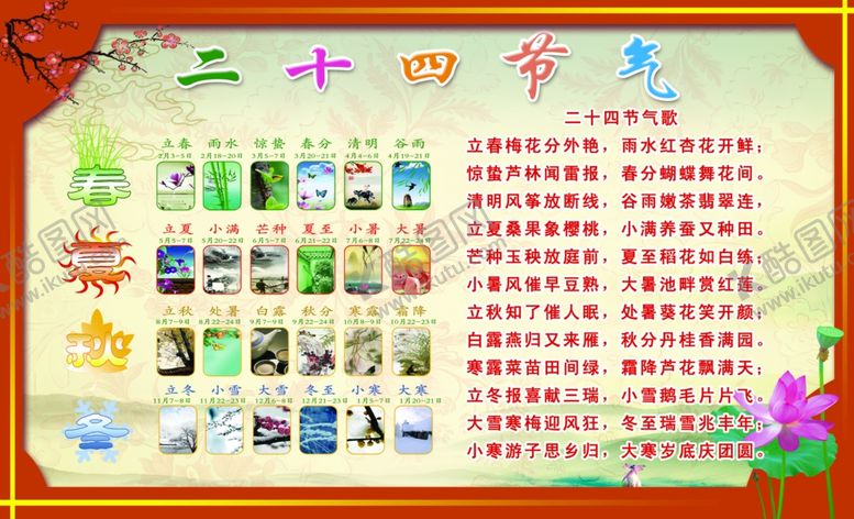 编号：28490310260520368964【酷图网】源文件下载-二十四节气