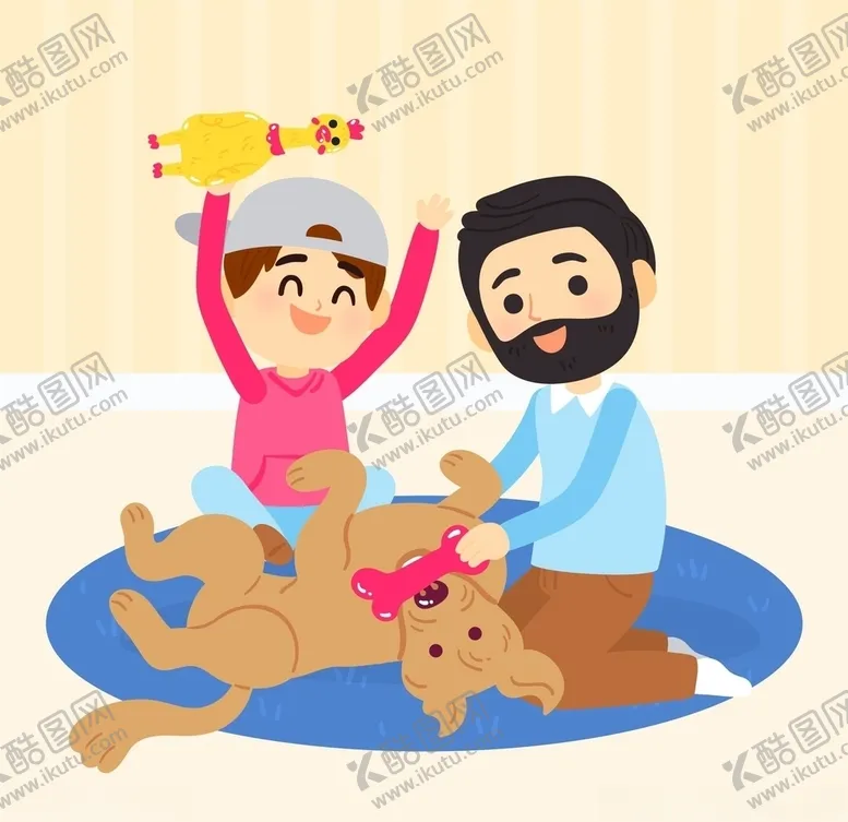 编号：60245206290604053440【酷图网】源文件下载-矢量可爱宠物