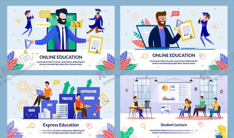 编号：87264610050618048755【酷图网】源文件下载-教育插画