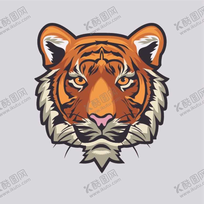 编号：98202209302059485720【酷图网】源文件下载-卡通老虎